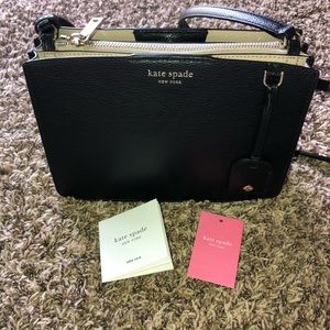 black kate spade purse
